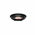 Cwp PLNT SAUCER RND BLK 8 in.D DS-800B